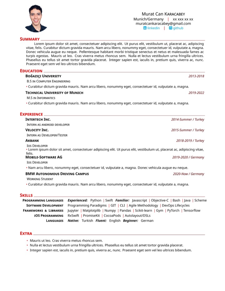Fun — modèle CV ATS-optimisé PDF professionnel